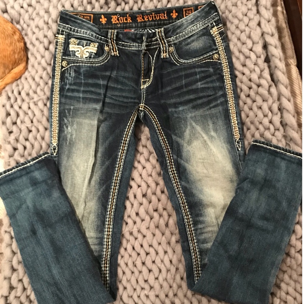 Women’s Rock Revival Kai Skinny Jean Size 25